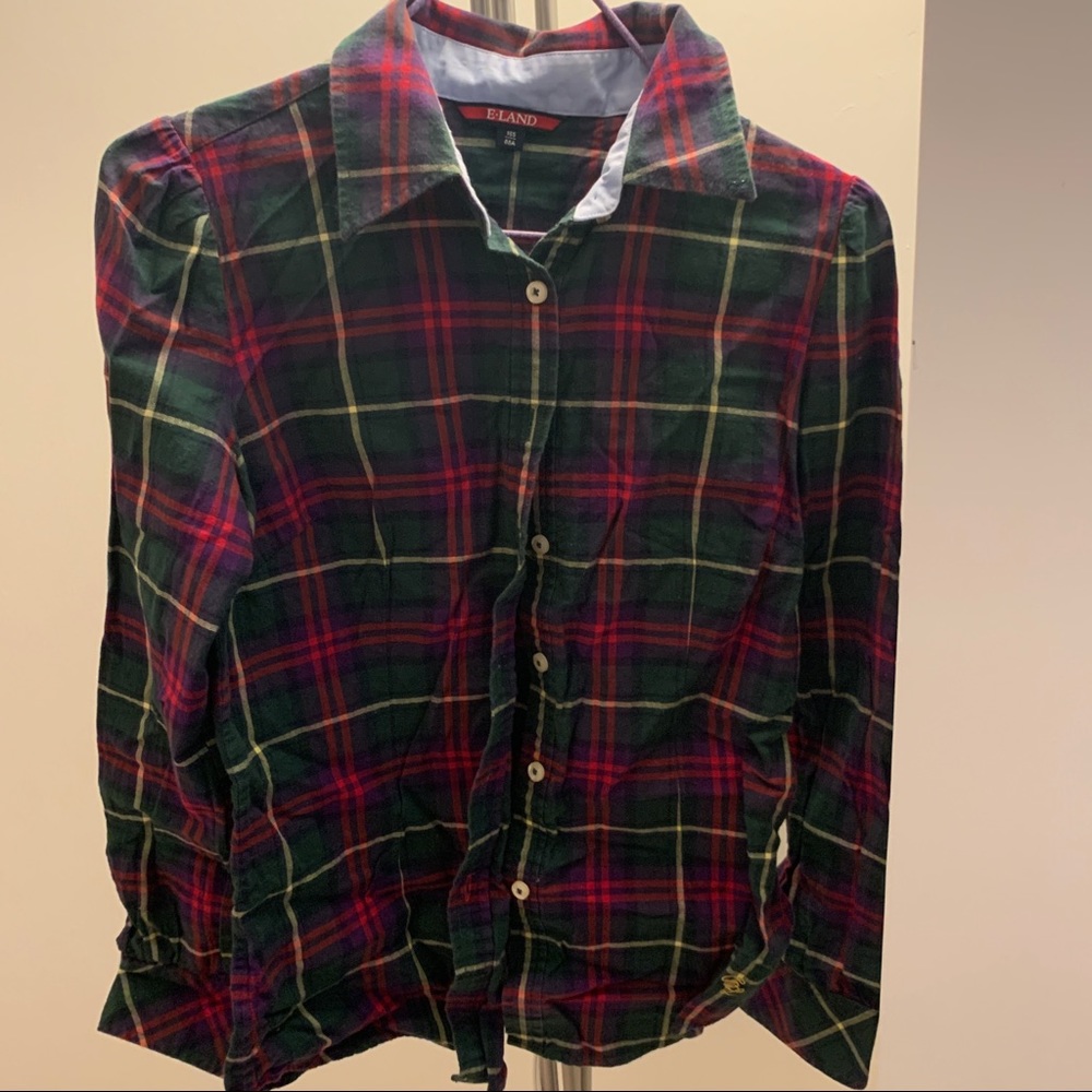 Eland long-sleeve shirt women blouse T-shirt